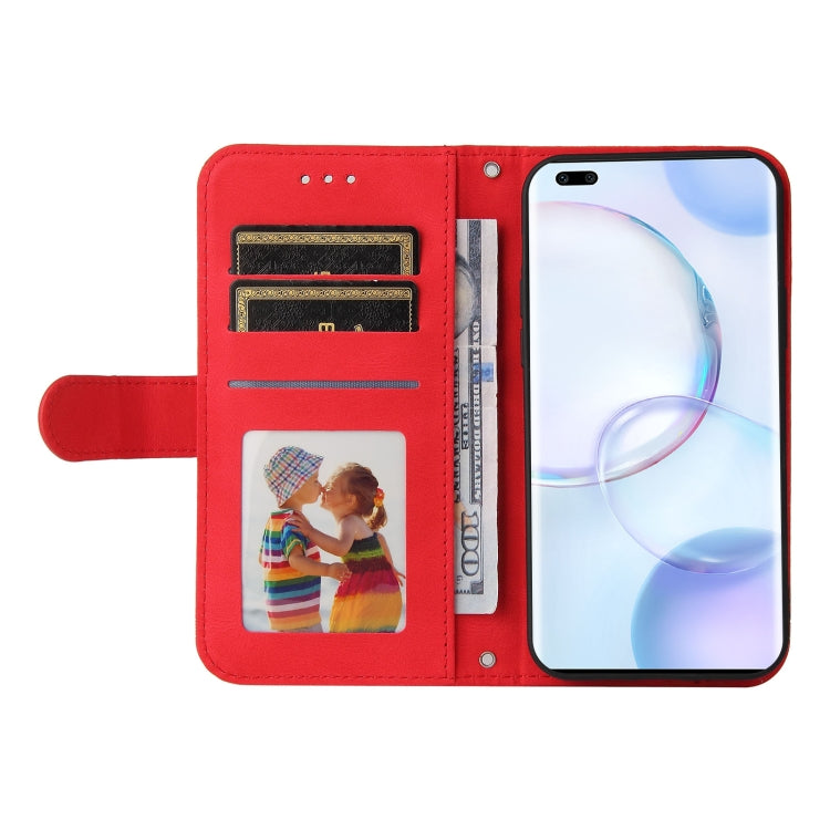 For Honor 50 Pro / Huawei nova 9 Pro Skin Feel Life Tree Metal Button Leather Phone Case