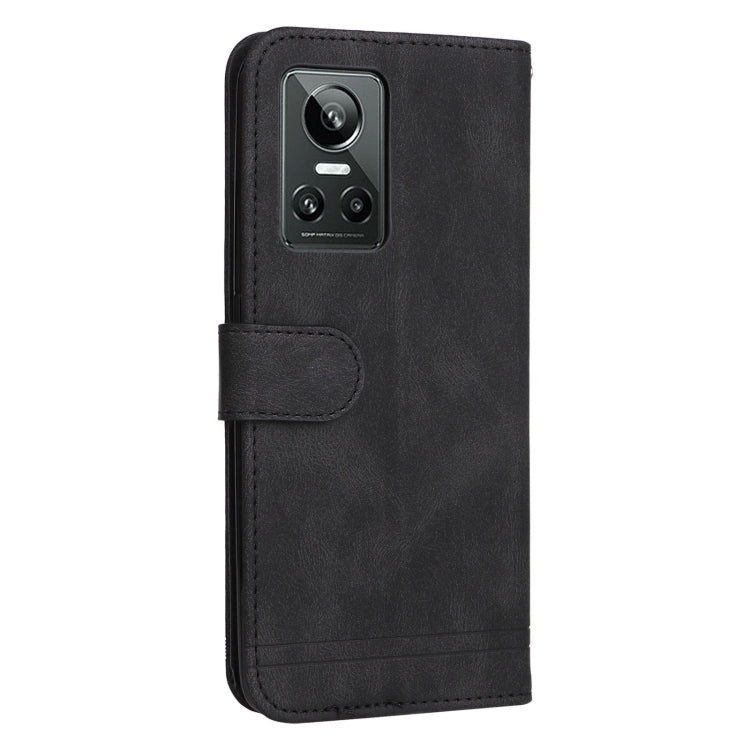 For OPPO Realme GT Neo3 Skin Feel Life Tree Metal Button Leather Phone Case