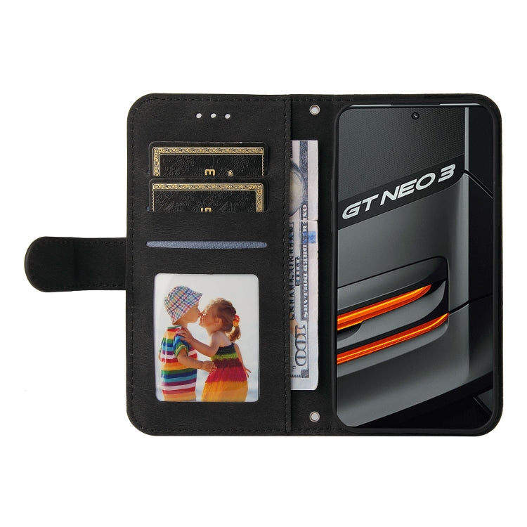 For OPPO Realme GT Neo3 Skin Feel Life Tree Metal Button Leather Phone Case