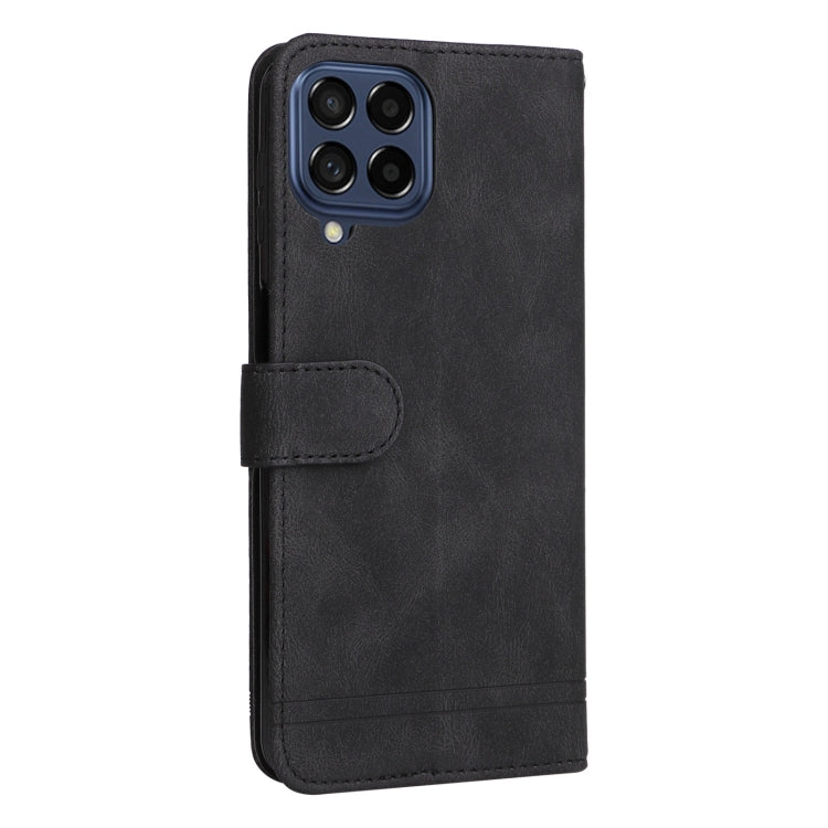 For Samsung Galaxy M53 5G Skin Feel Life Tree Metal Button Leather Phone Case
