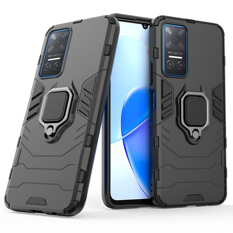 For Honor Play6T Magnetic Ring Holder PC + TPU Phone Case