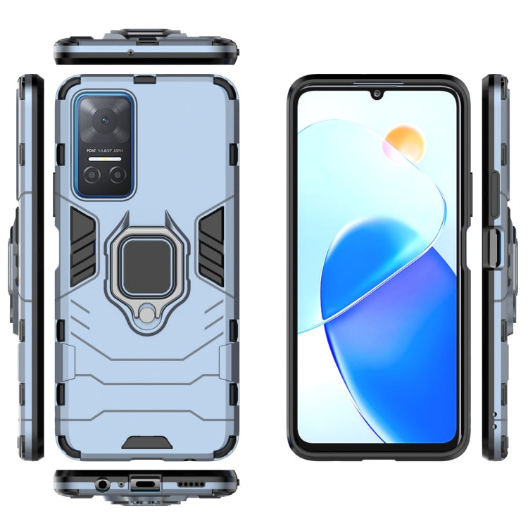 For Honor Play6T Magnetic Ring Holder PC + TPU Phone Case