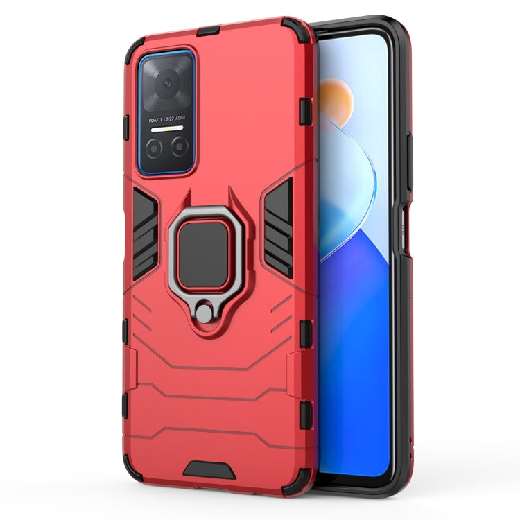 For Honor Play6T Magnetic Ring Holder PC + TPU Phone Case