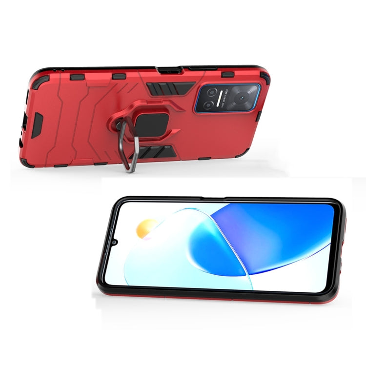 For Honor Play6T Magnetic Ring Holder PC + TPU Phone Case