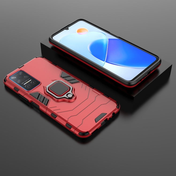 For Honor Play6T Magnetic Ring Holder PC + TPU Phone Case