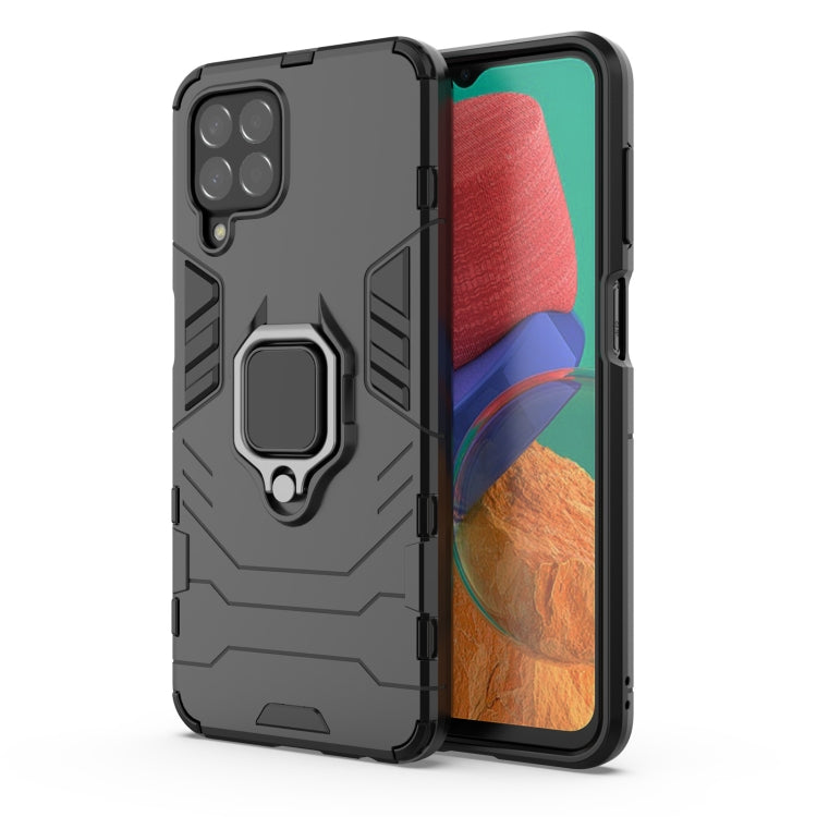 For Samsung Galaxy M33 5G Magnetic Ring Holder PC + TPU Phone Case