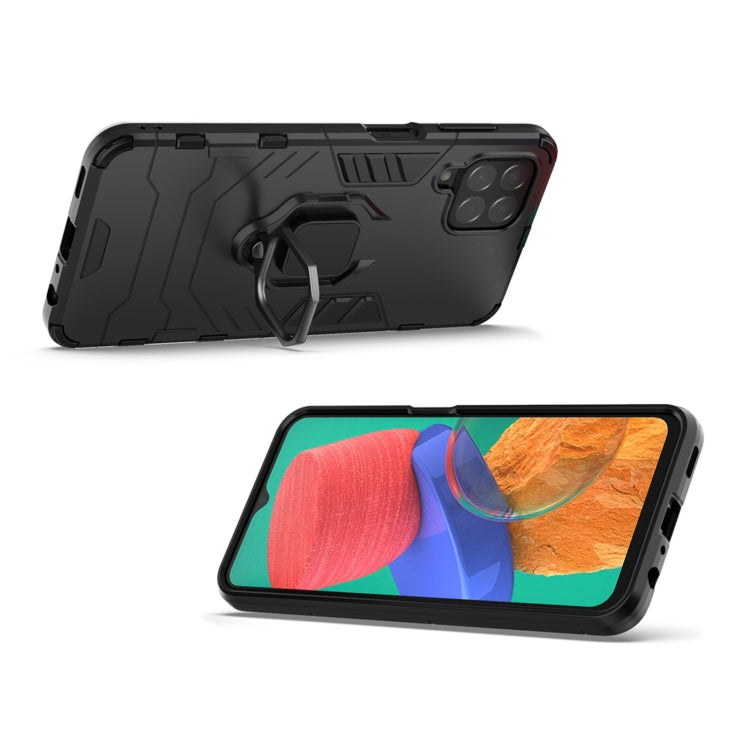 For Samsung Galaxy M33 5G Magnetic Ring Holder PC + TPU Phone Case
