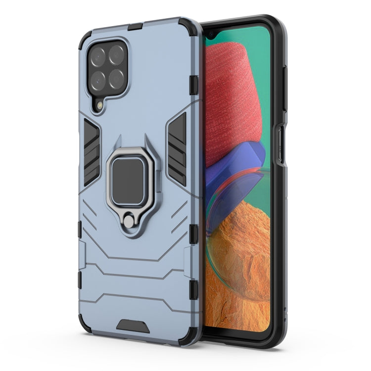 For Samsung Galaxy M33 5G Magnetic Ring Holder PC + TPU Phone Case