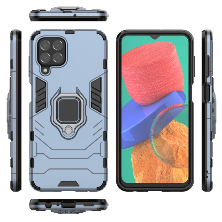 For Samsung Galaxy M33 5G Magnetic Ring Holder PC + TPU Phone Case