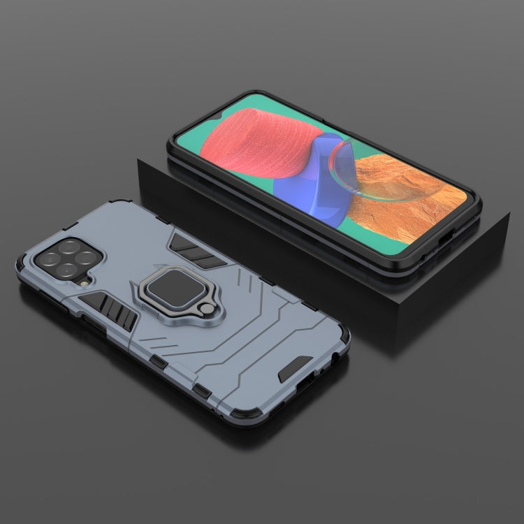 For Samsung Galaxy M33 5G Magnetic Ring Holder PC + TPU Phone Case