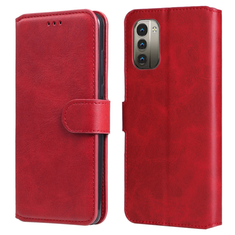 For Nokia G21 / G11 Classic Calf Texture Flip Leather Phone Case