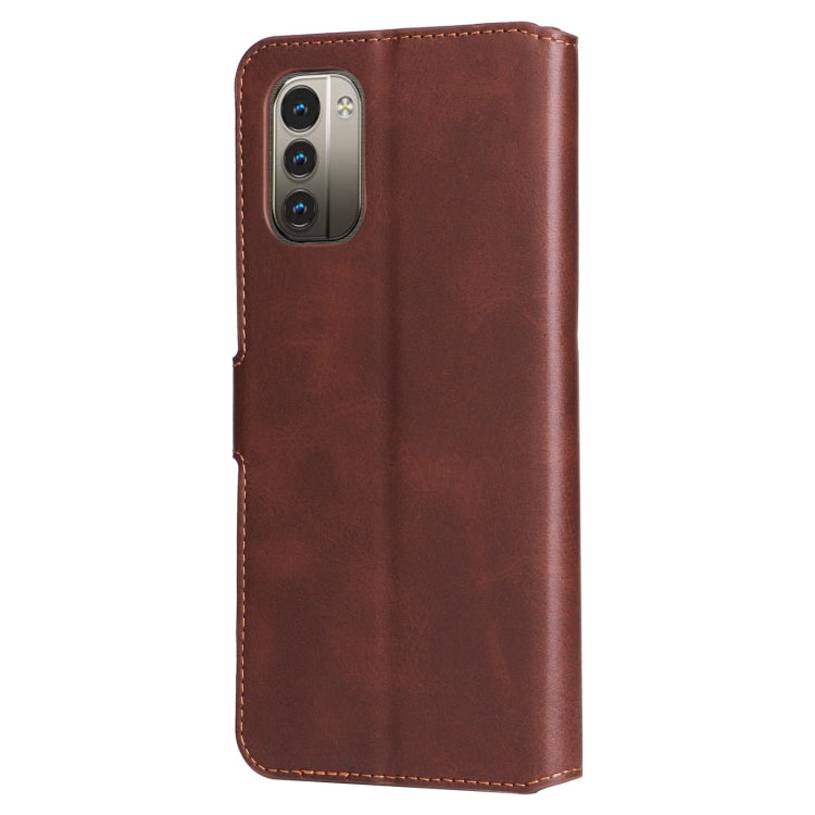 For Nokia G21 / G11 Classic Calf Texture Flip Leather Phone Case