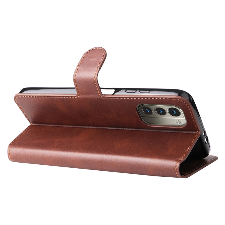 For Nokia G21 / G11 Classic Calf Texture Flip Leather Phone Case