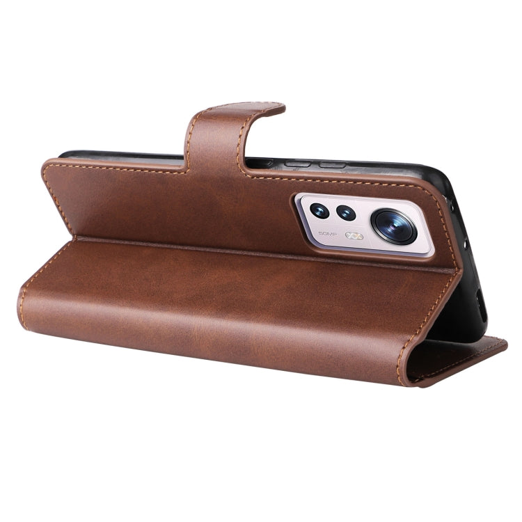 For Xiaomi 12 / 12X Classic Calf Texture Flip Leather Phone Case