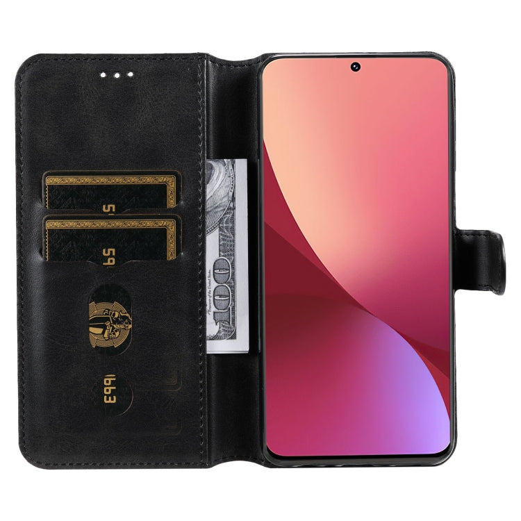 For Xiaomi 12 / 12X Classic Calf Texture Flip Leather Phone Case