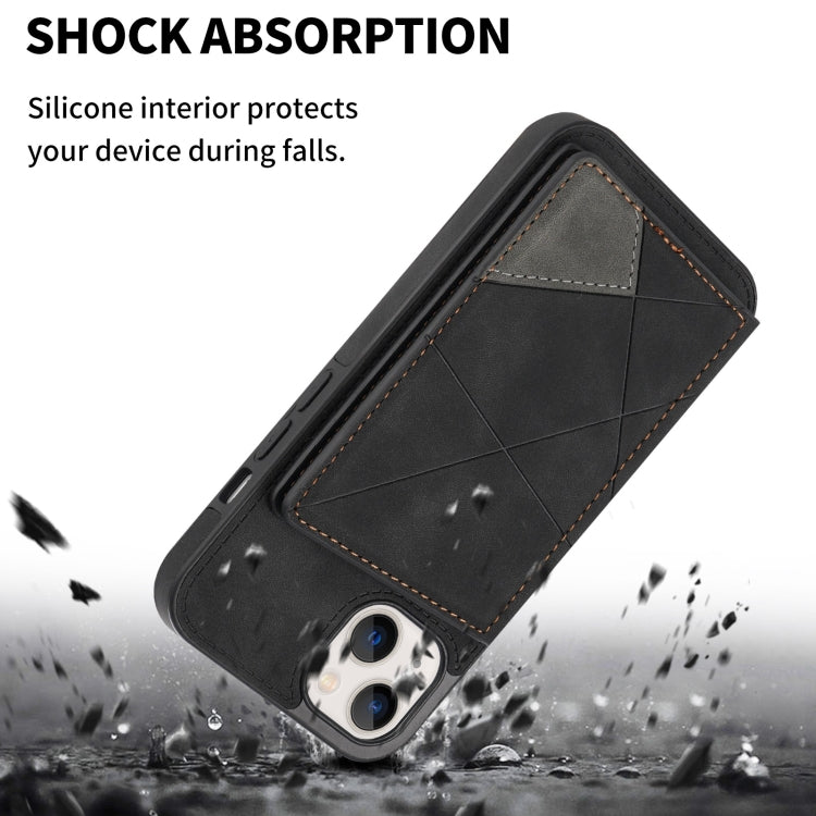 For iPhone 13 mini Line Card Holder Phone Case