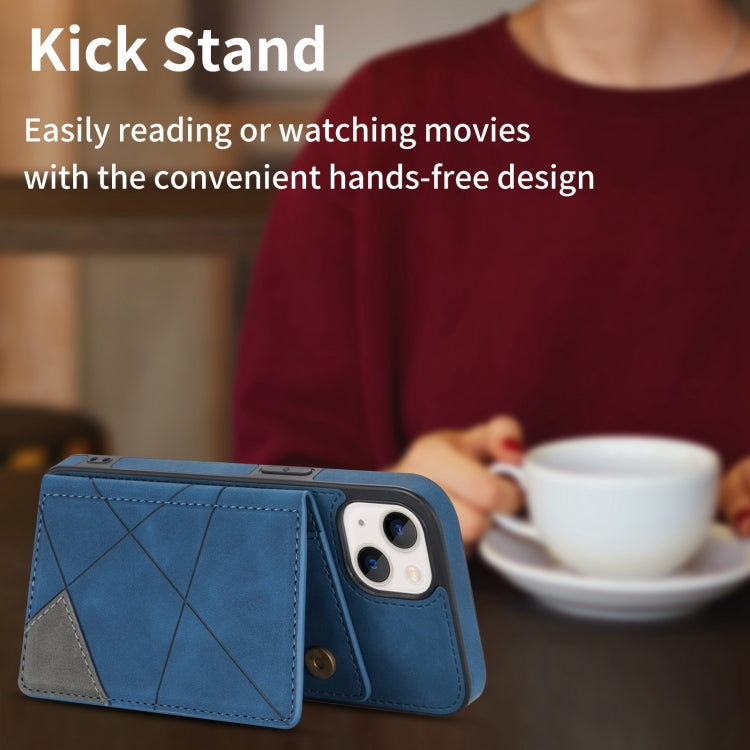 For iPhone 13 Line Card Holder Phone Case