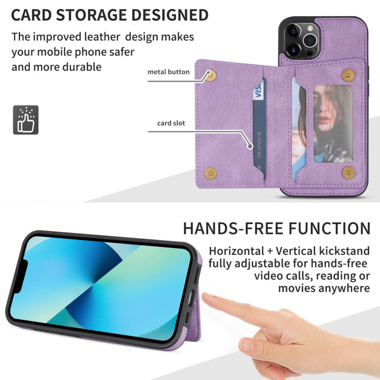 For iPhone 13 Pro Line Card Holder Phone Case