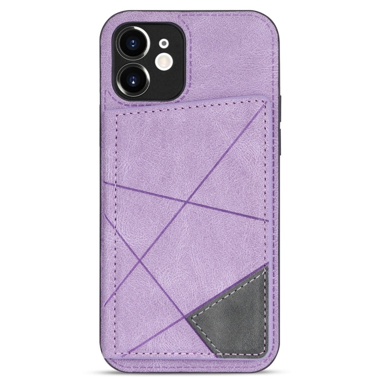 For iPhone 12 mini Line Card Holder Phone Case