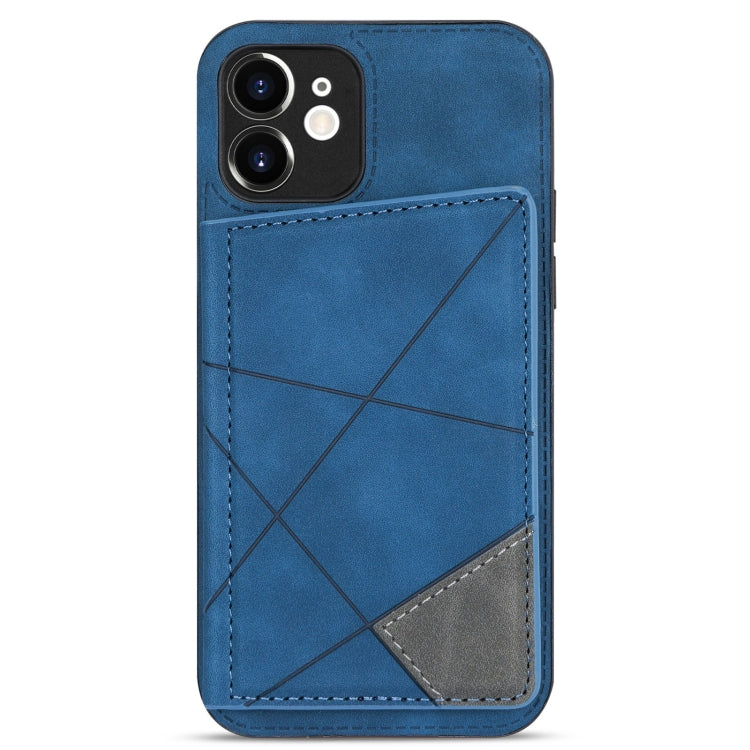 For iPhone 12 Line Card Holder Phone Case