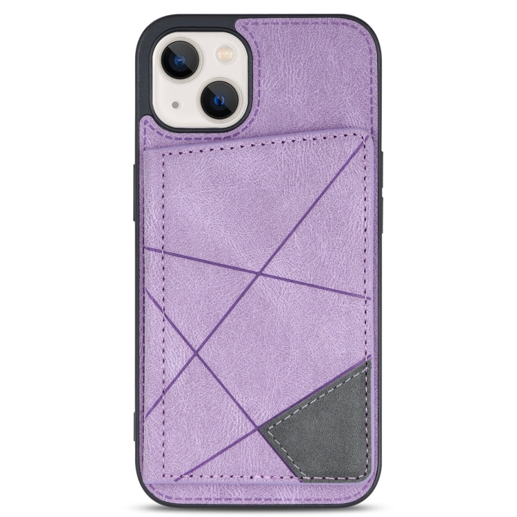 For iPhone 12 Pro Line Card Holder Phone Case