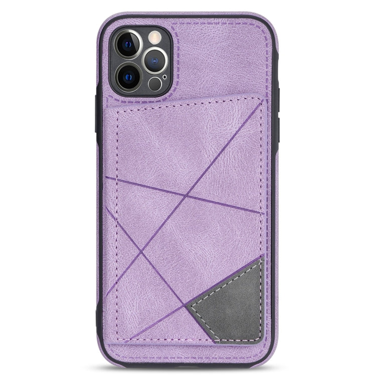 For iPhone 11 Pro Line Card Holder Phone Case