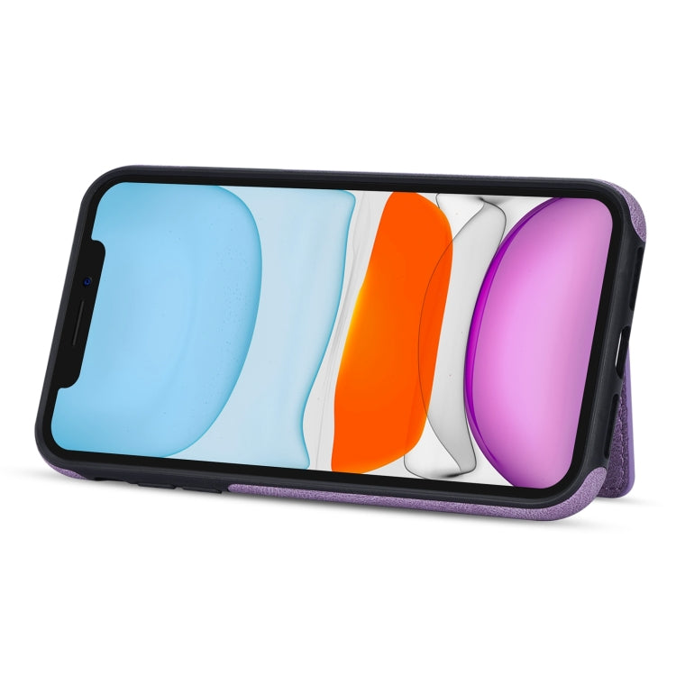 For iPhone 11 Pro Line Card Holder Phone Case