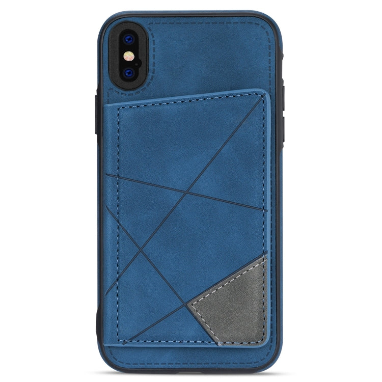 For iPhone X / XS Line Card Holder Phone Case