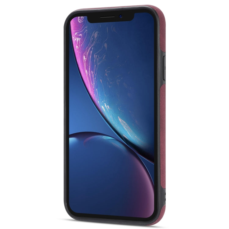 For iPhone XR Line Card Holder Phone Case