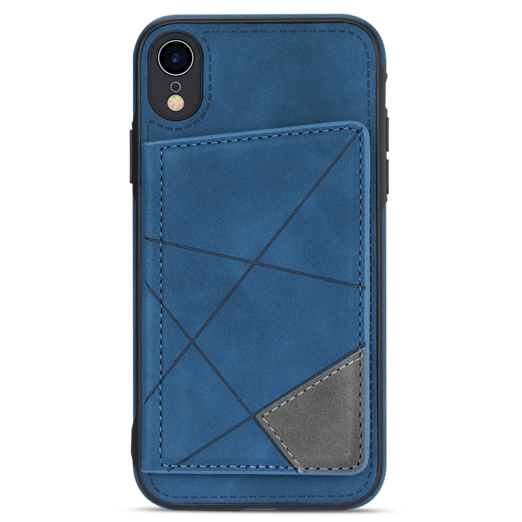 For iPhone XR Line Card Holder Phone Case