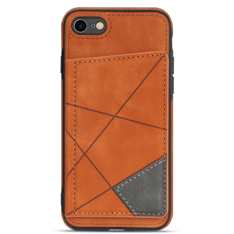 For iPhone SE 2022 / SE 2020 / 8 / 7 Line Card Holder Phone Case