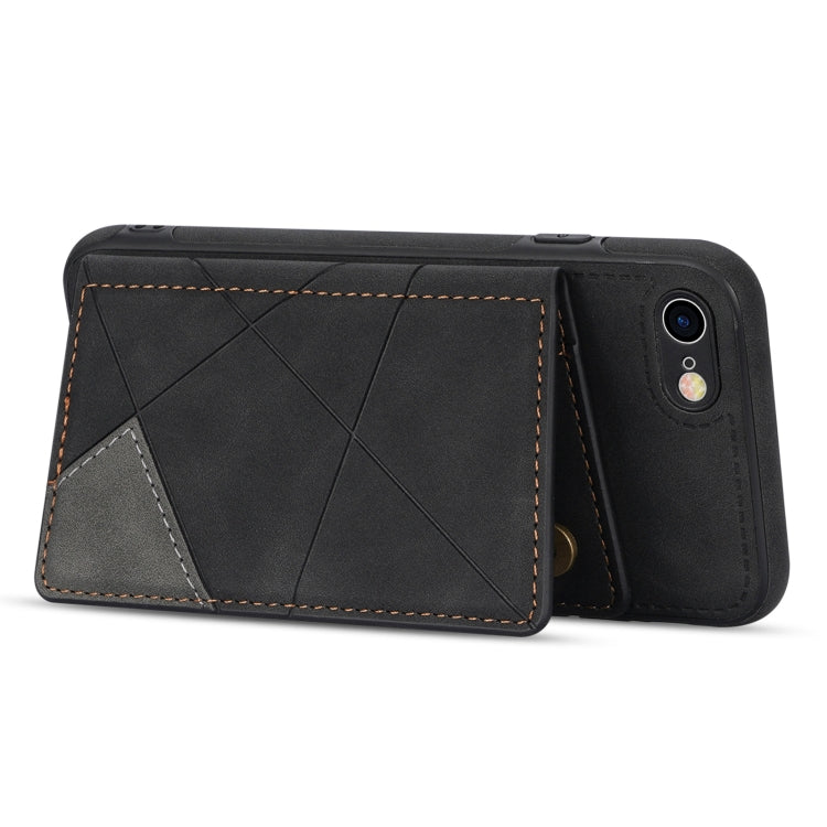 For iPhone SE 2022 / SE 2020 / 8 / 7 Line Card Holder Phone Case