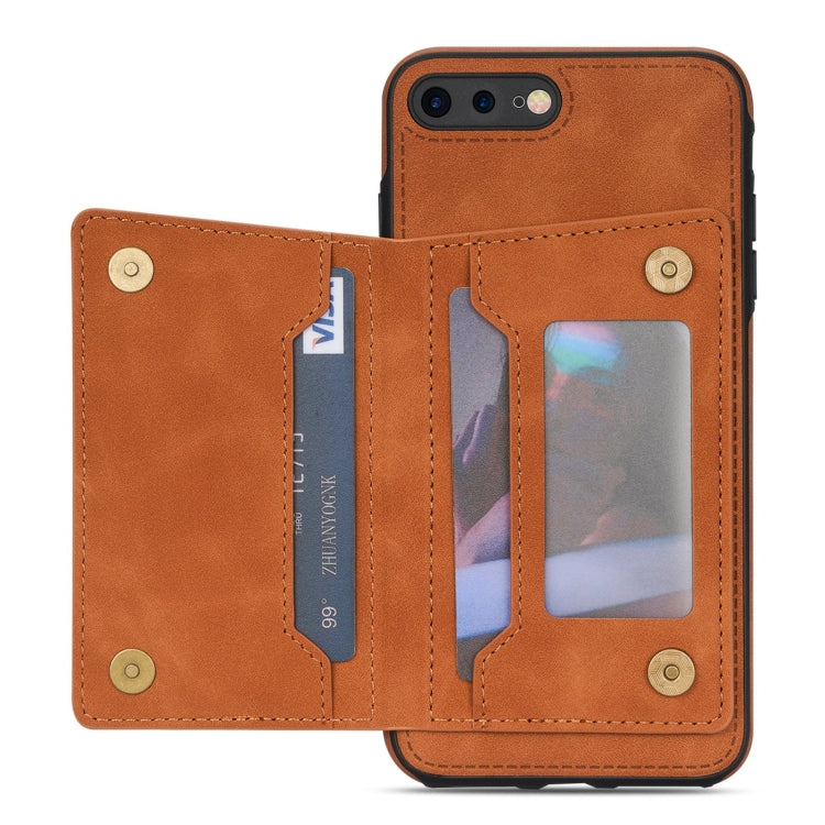 Line Card Holder Phone Case For iPhone 8 Plus / 7 Plus