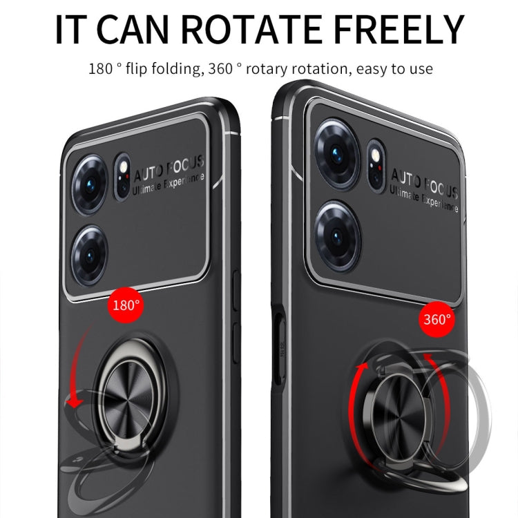 For OPPO K10 Metal Ring Holder TPU Phone Case