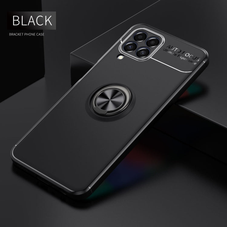 For Samsung Galaxy M33 5G Metal Ring Holder TPU Phone Case