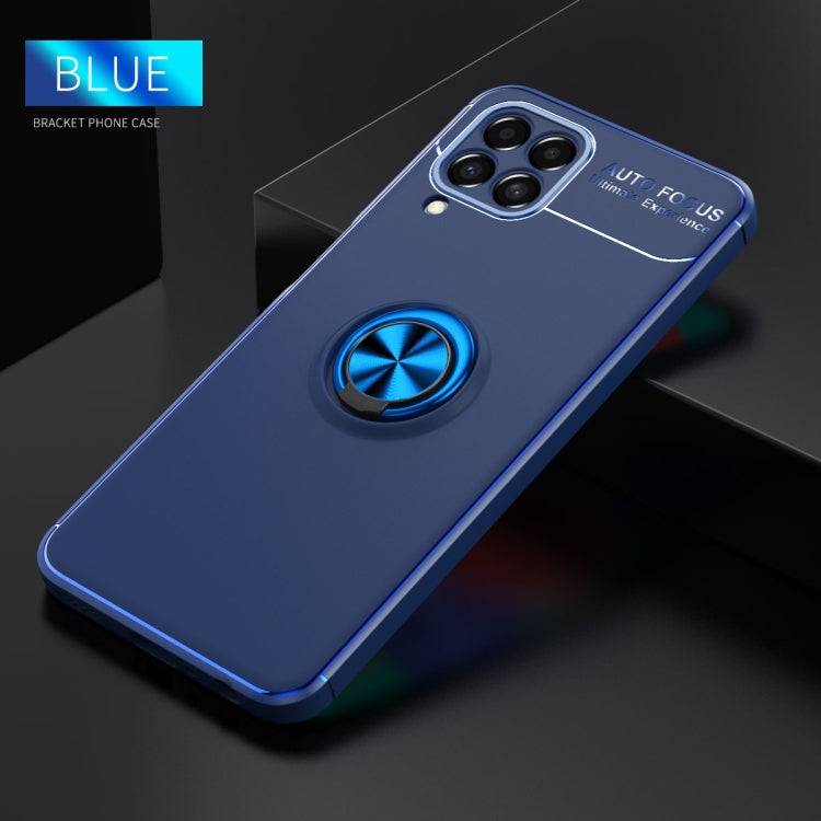For Samsung Galaxy M33 5G Metal Ring Holder TPU Phone Case