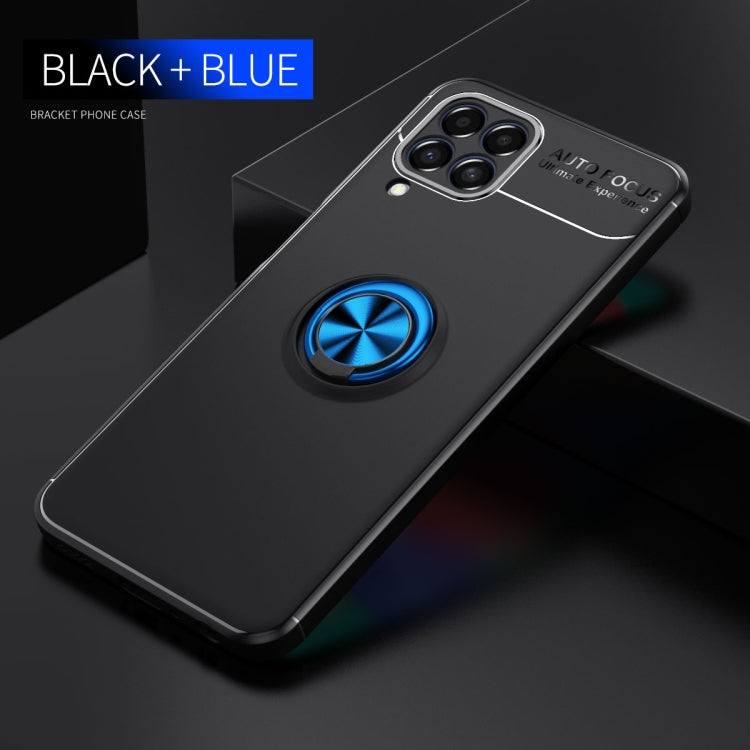 For Samsung Galaxy M33 5G Metal Ring Holder TPU Phone Case