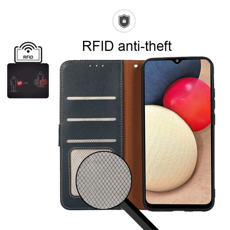 For Xiaomi 12 Lite KHAZNEH Litchi Texture Leather RFID Phone Case