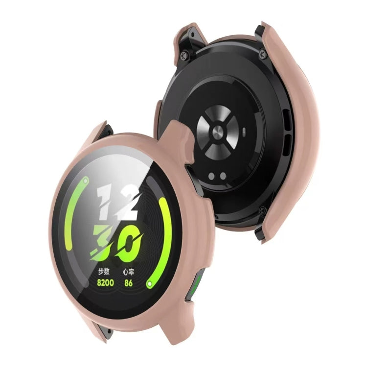 For OPPO Realme Watch T1 PC + Tempered Glass Watch Protective Case