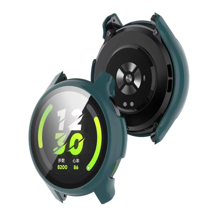 For OPPO Realme Watch T1 PC + Tempered Glass Watch Protective Case