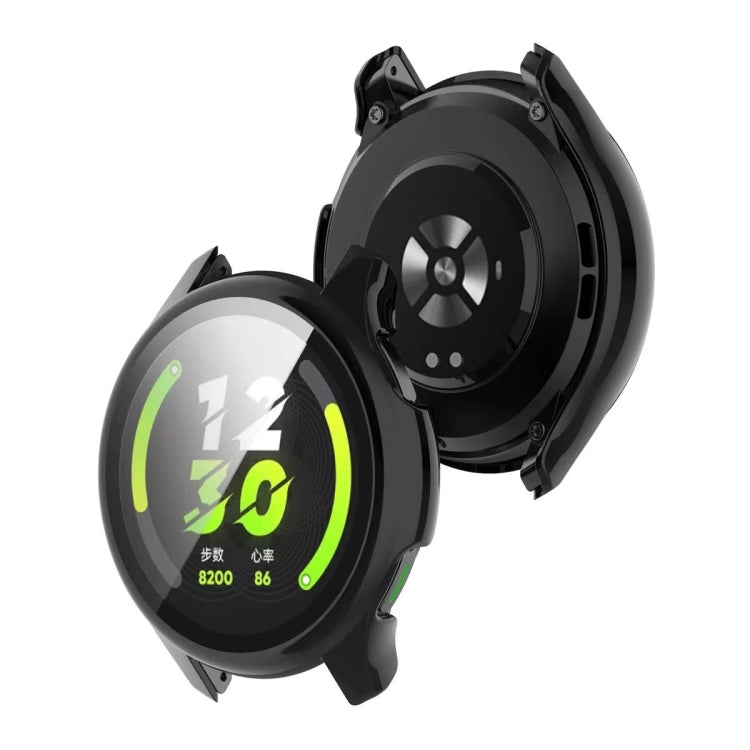 For OPPO Realme Watch T1 PC + Tempered Glass Watch Protective Case