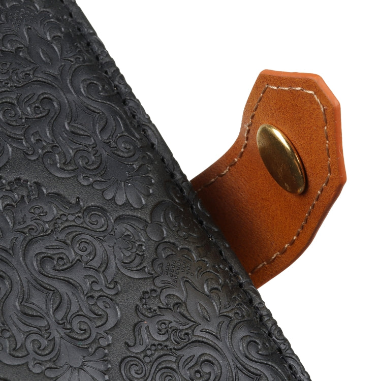 For OnePlus CE 2 Lite 5G European Floral Embossed Flip Leather Phone Case