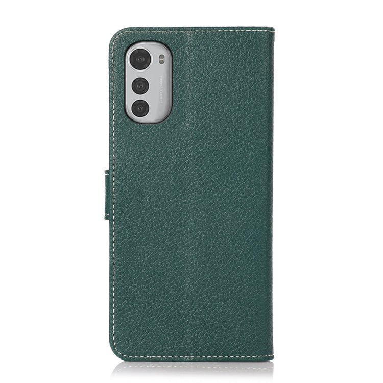For Motorola Moto E32 4G Litchi Texture Horizontal Flip Leather Phone Case