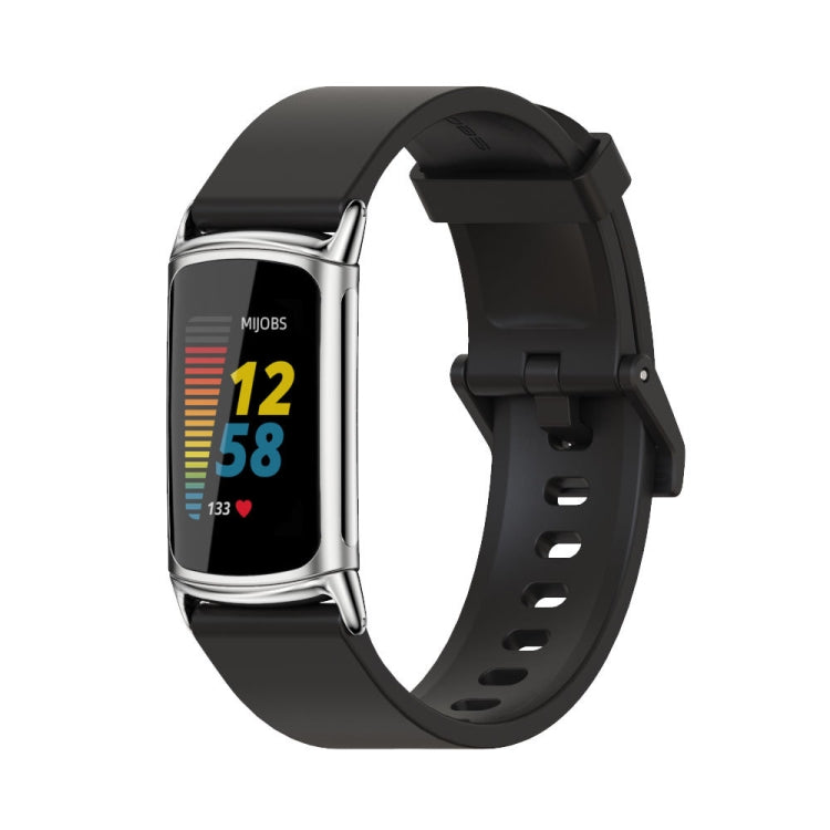 For Fitbit Charge 5 Mijobs Soft Silicone  Watch Band