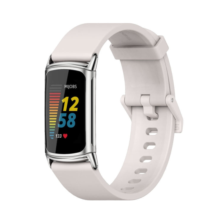 For Fitbit Charge 5 Mijobs Soft Silicone  Watch Band