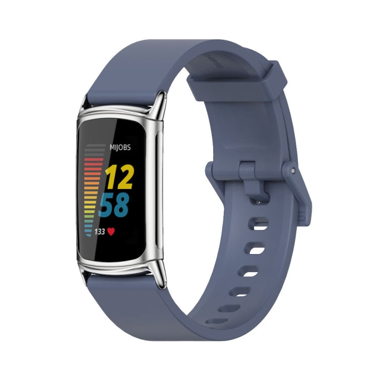 For Fitbit Charge 5 Mijobs Soft Silicone  Watch Band