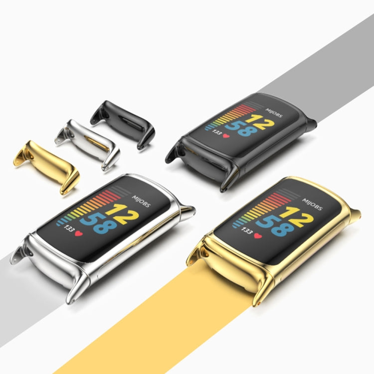 For Fitbit Charge 5 Mijobs Soft Silicone  Watch Band