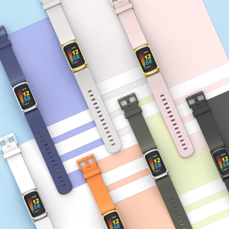 For Fitbit Charge 5 Mijobs Soft Silicone  Watch Band