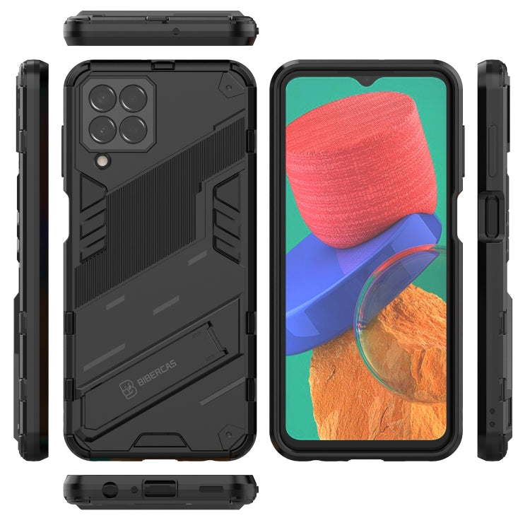 For Samsung Galaxy M33 5G Global Punk Armor 2 in 1 PC + TPU Phone Case