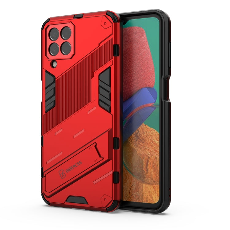For Samsung Galaxy M33 5G Global Punk Armor 2 in 1 PC + TPU Phone Case